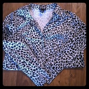 Lane Bryant Zebra Long Sleeve